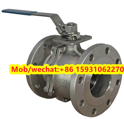 ANSI/ASME B16.34 flange end SS ball valve