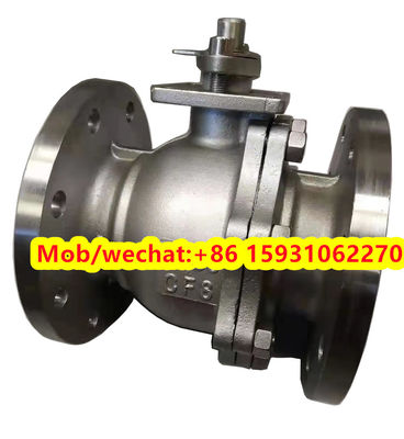 ANSI/ASME B16.34 flange end SS ball valve