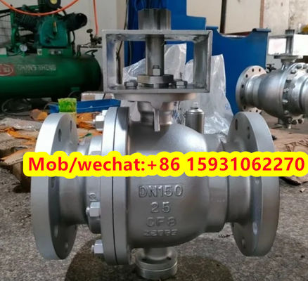 ANSI/ASME B16.34 flange end SS ball valve
