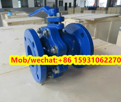 DIN3357 GG25 cast iron ball valve