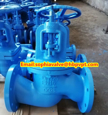 valve body GG25 PN16 cast iron globe valve
