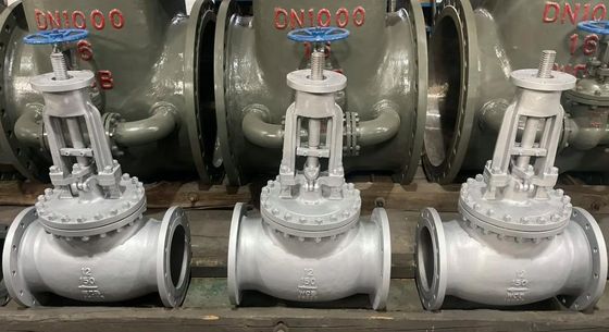 ASTM A216 WCB cast steel ANSI globe valve