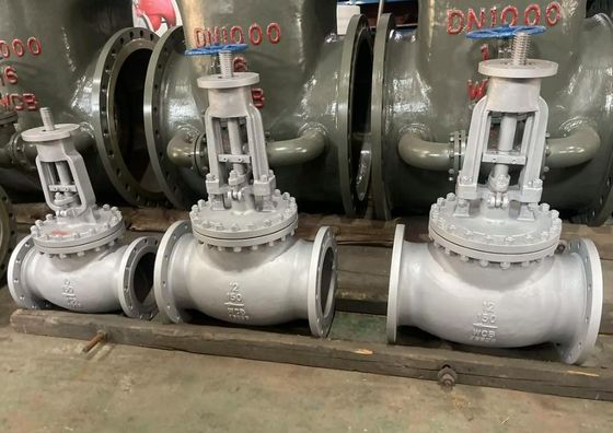 ASTM A216 WCB cast steel ANSI globe valve