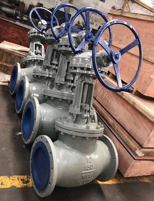 ASTM A216 WCB cast steel ANSI globe valve