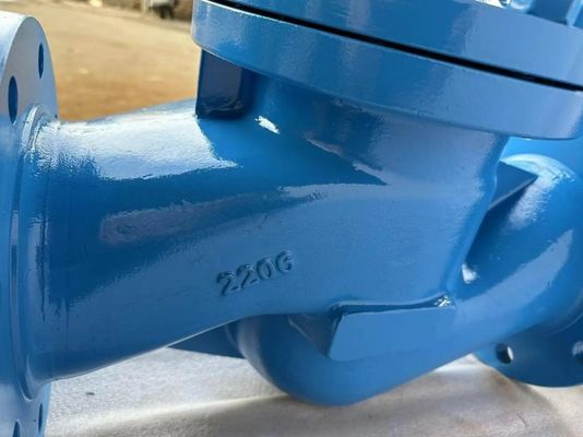 DIN PN40 cast steel bellows globe valve