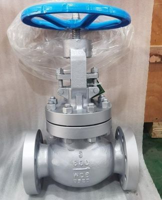 ASTM A216 WCB 6'' 150LB cast steel globe valve