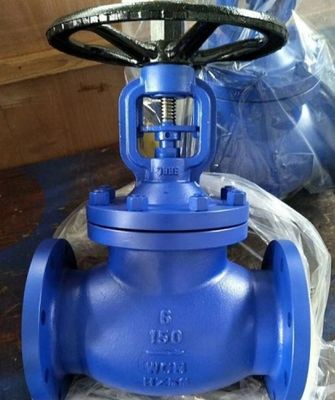 ASTM A216 WCB 6'' 150LB cast steel globe valve