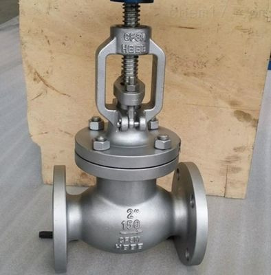 150LB CF8M Stainless steel flange end globe valve