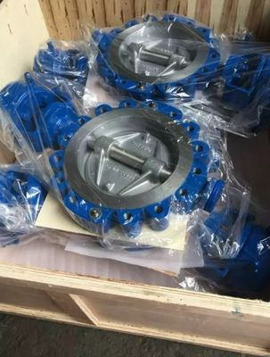 GG25 DIN PN10 PN16 cast iron butterfly valve