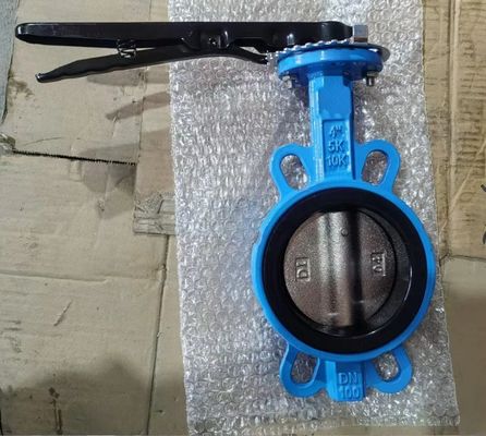 JIS 5K 10K cast iron butterfly valve
