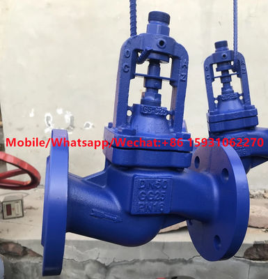 DIN3356 GG25 PN16 cast iron globe valve