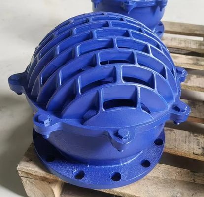 BS4504 flange end ductile iron foot valve