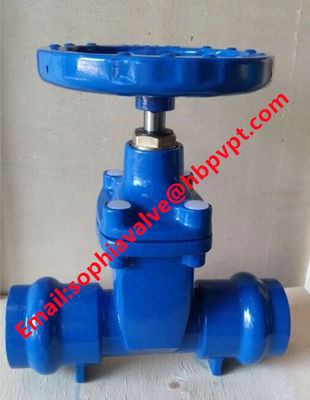 DN150 PN16 GGG50 Ductile iron socket gate valve
