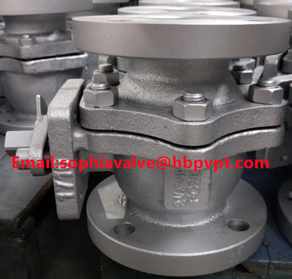 FC200 JIS standard 10k cast iron ball valve
