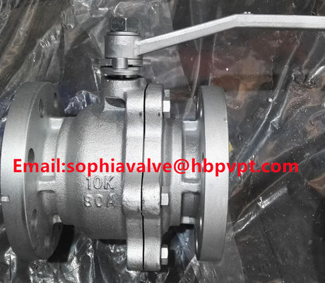FC200 JIS standard 10k cast iron ball valve