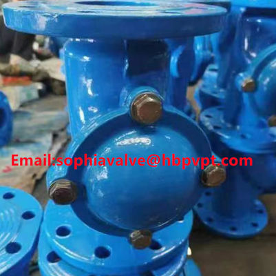 DIN3202 F6 PN16 flange end ball valve