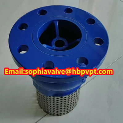 DIN PN16 GGG-50 Ductile Iron foot valve