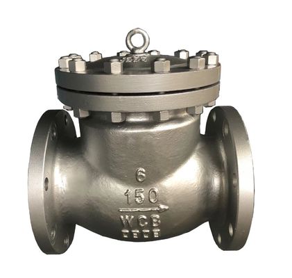 ANSI 150LB WCB flanged cast steel swing check valve