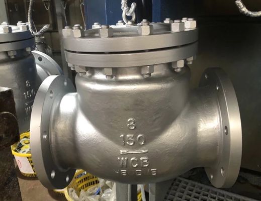ANSI 150LB WCB flanged cast steel swing check valve