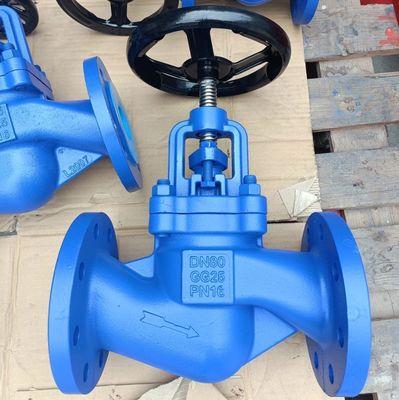 GG25 / GGG50 PN16 DIN globe valve