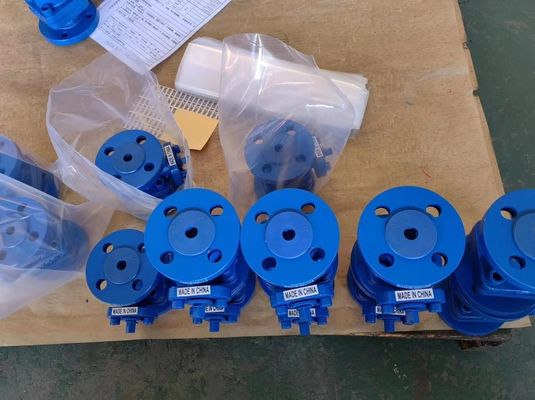 DN25/DN40 PN16 GG25 cast iron flanged ball valve