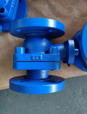 DIN3357 floating ball valve cast iron flanged ball valve