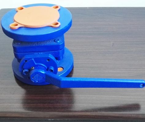 DIN3357 floating ball valve cast iron flanged ball valve