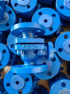 DIN3357 floating ball valve cast iron flanged ball valve