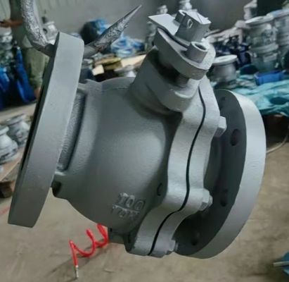 JIS10K 2-PC FC200 cast iron ball valve