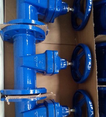 DIN3352 resilient seal F5 cast iron Gate Valve