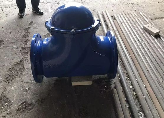DIN3202 F6 PN16 flanged check valve ball type check valve