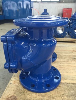 DIN3202 PN10/16 cast iron flanged swing check valve