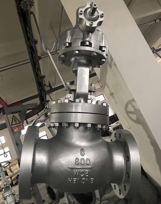 ANSI 150lb 600lb WCB cast steel flanged globe valve