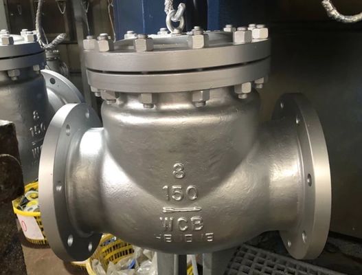 ANSI cast steel WCB swing check valve factory