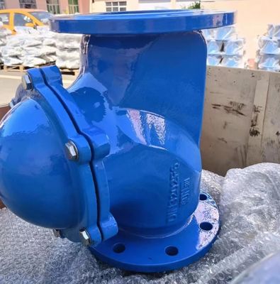 DN80 PN16 GGG50 DIN3202 F6 ball type check valve