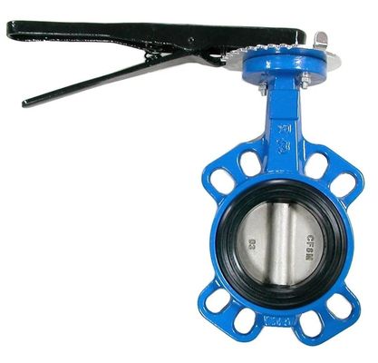 DIN3354 PN10/16 ductile iron butterfly valve