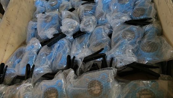 DIN3354 PN10/16 ductile iron butterfly valve