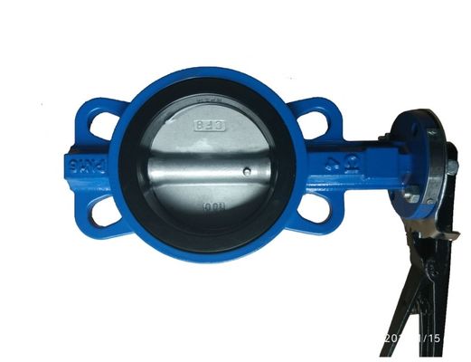 cast iron 3'' PN16 butterfly valve with pin