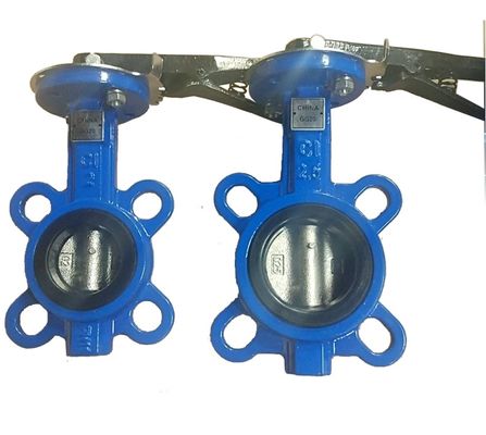 cast iron 3'' PN16 butterfly valve with pin