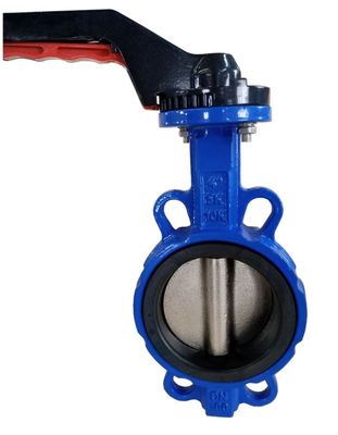 DIN3354 cast iron butterfly valve without pin made in China