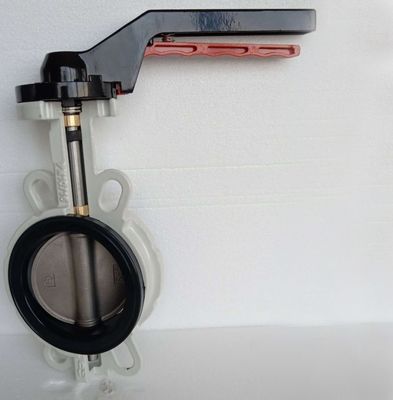 DIN3354 cast iron butterfly valve without pin made in China