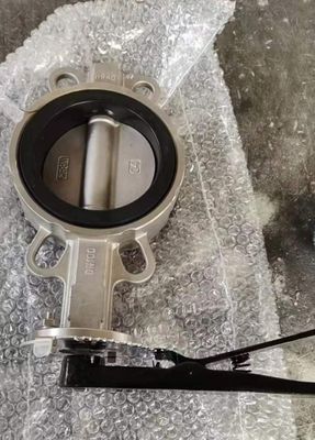 2.5 inch CF8 150lb wafer butterfly valve