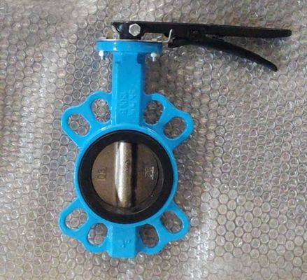 Ductile iron 150LB lug butterfly valve with pin