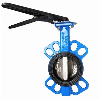Ductile iron 150LB lug butterfly valve with pin
