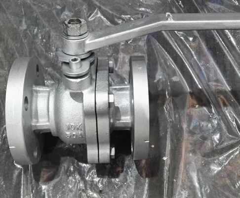 JIS B2031 10K cast iron ball valve