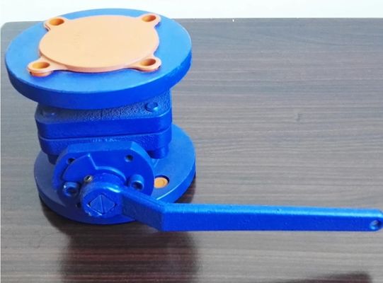 2-pc GG25 PN16 cast iron flanged ball valve