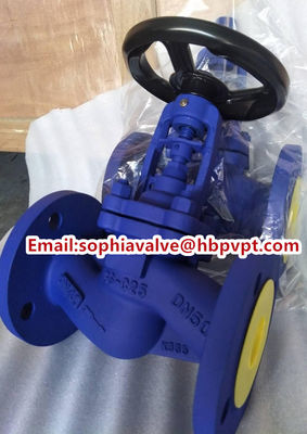 PN40 cast steel bellows globe valve made in China