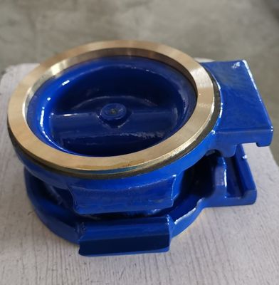 F4 metal seal DIN gate valve body material GGG40