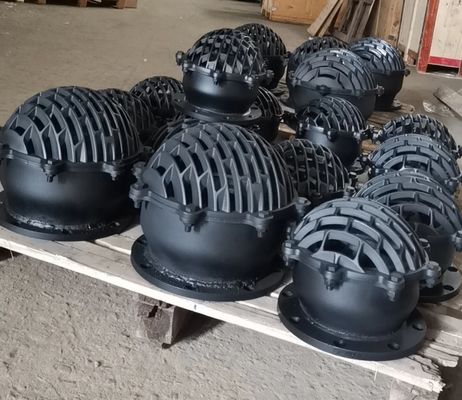 BS4504 cast iron flanged foot valve made in China