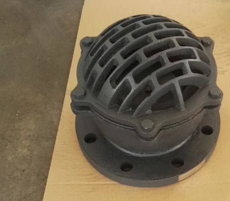 BS4504 cast iron flanged foot valve made in China